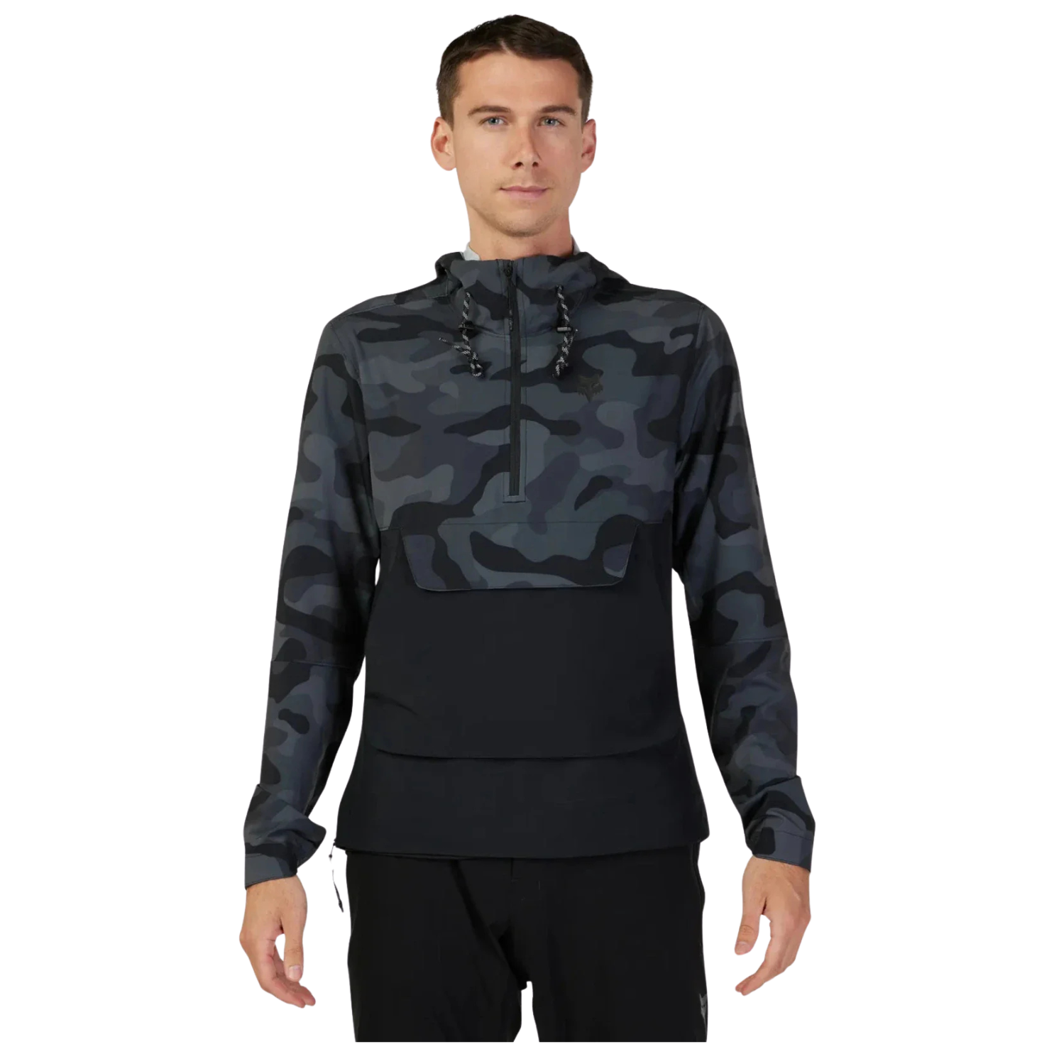 Fox Ranger Wind Pullover - Black Camo
