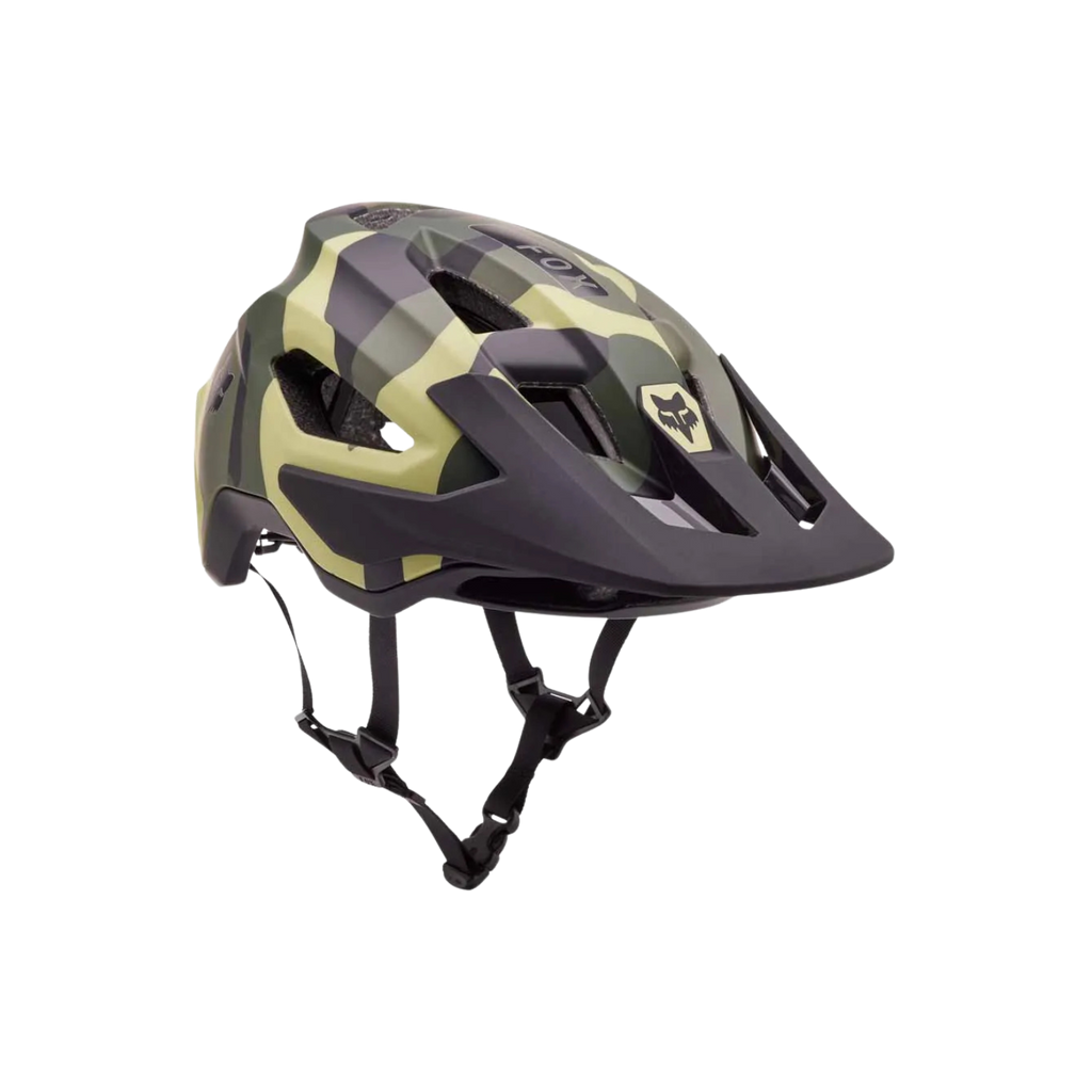 Fox Speedframe Camo 头盔 As - 绿色迷彩
