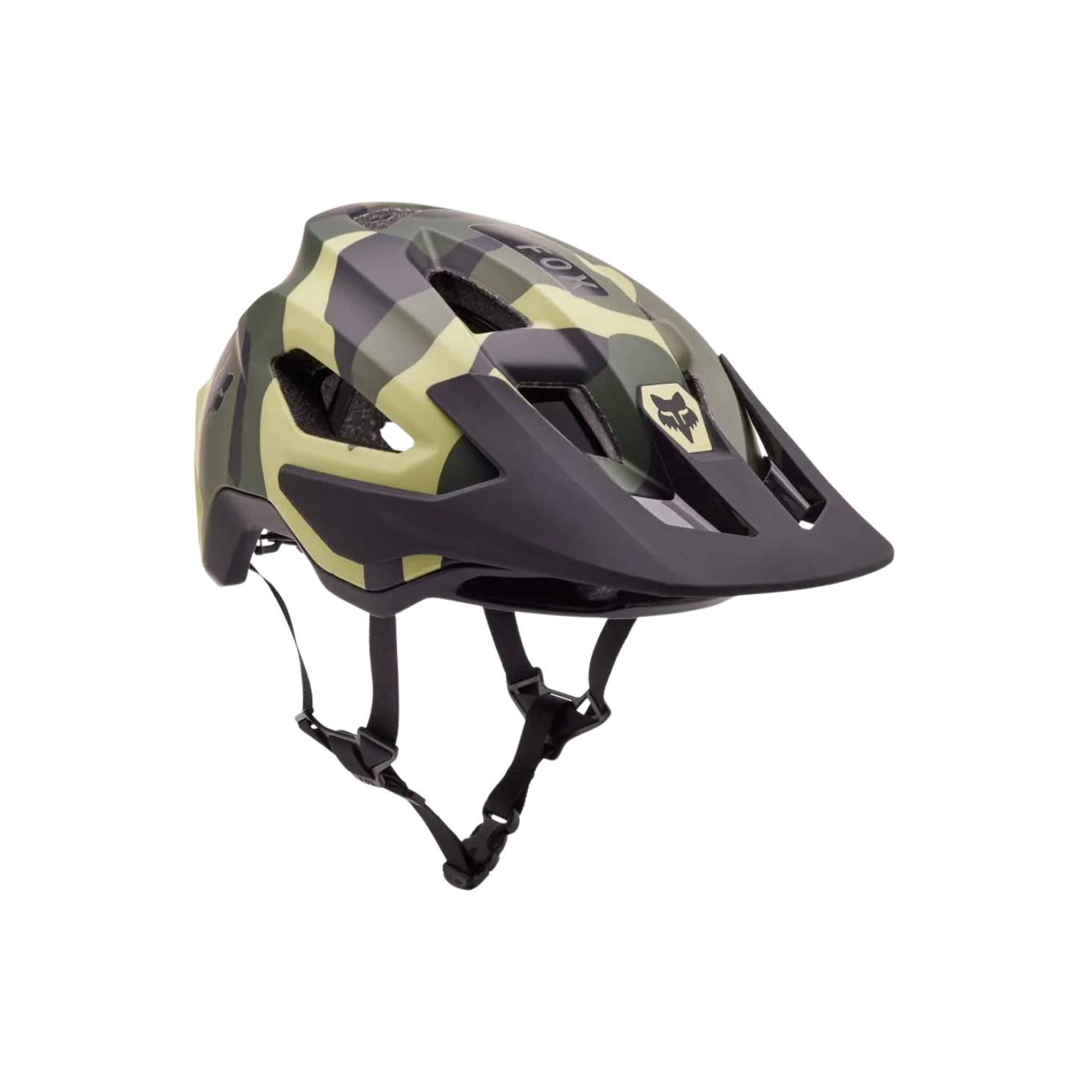 Fox Speedframe Camo 头盔 As - 绿色迷彩