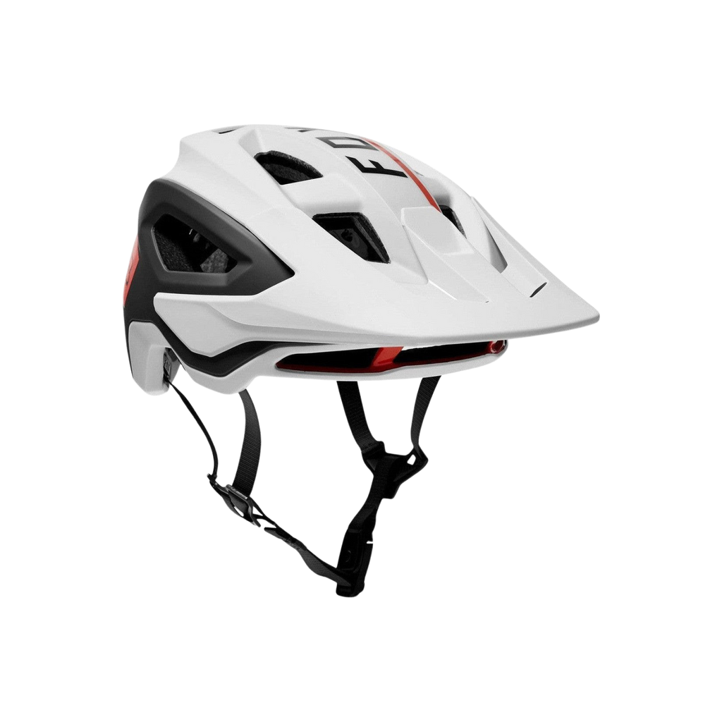Fox Speedframe Pro Blocked Mips Mtb Helmet - White/Black