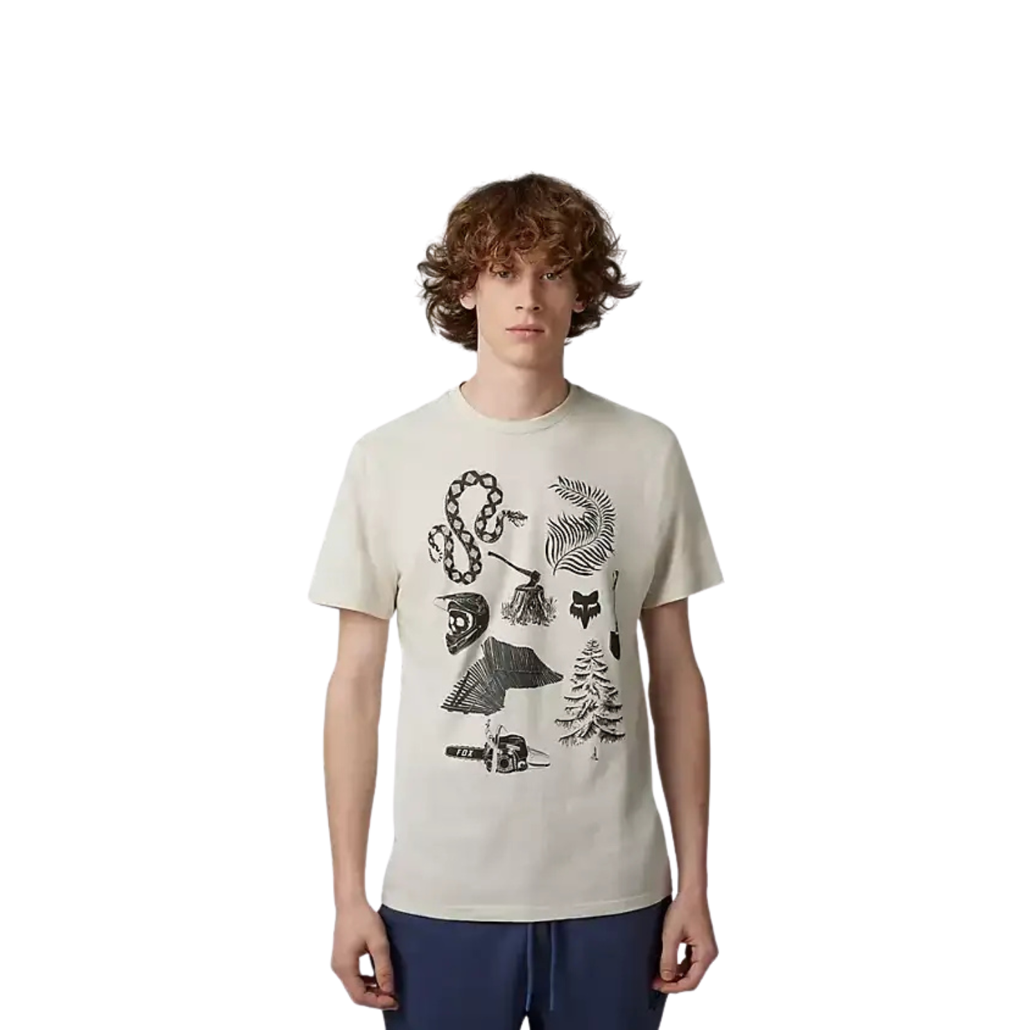 Fox Track Beast Ss Premium Mens T-Shirt