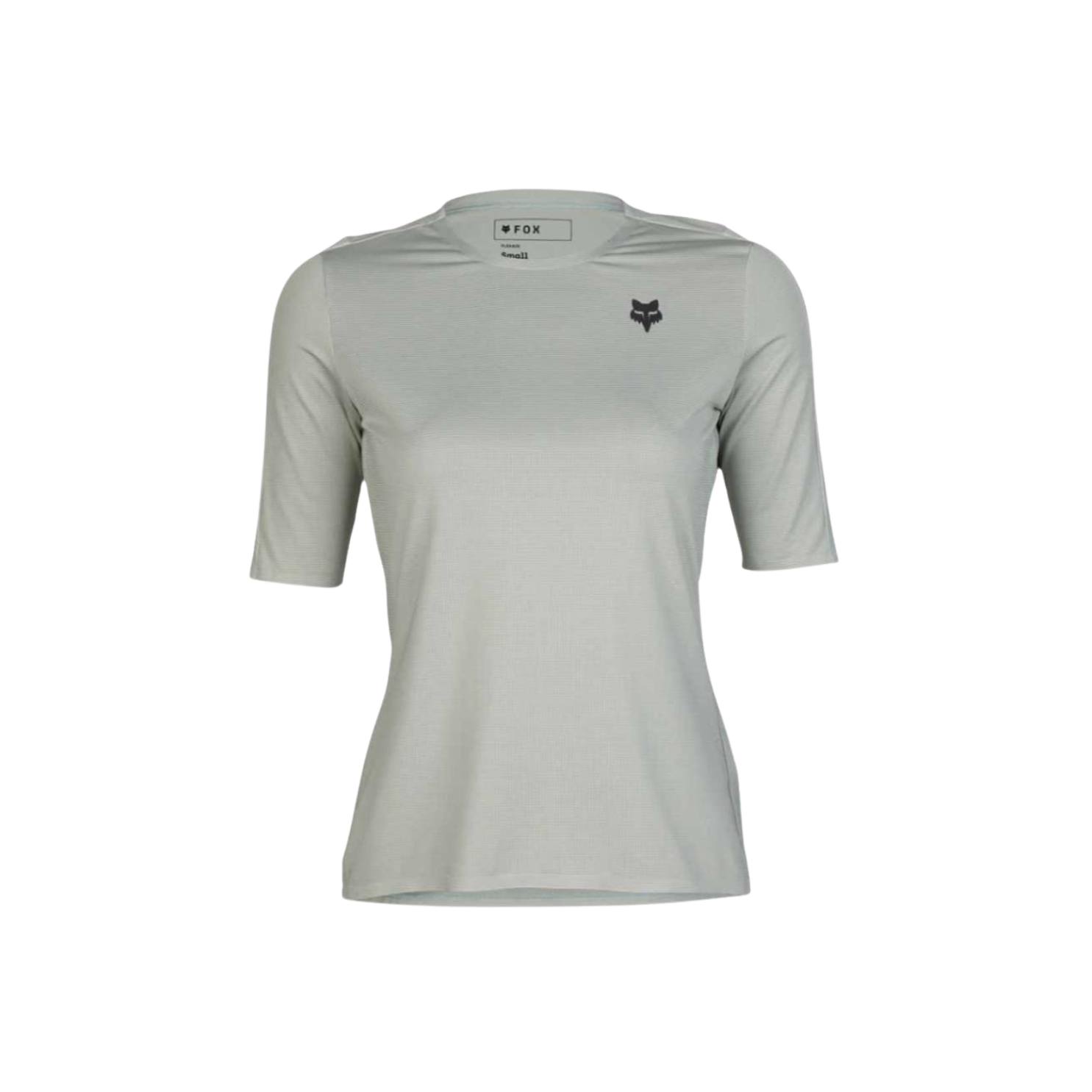 Fox Womens Flexair Ascent Ss Jersey - Grey Vintage