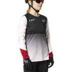 Fox Womens Flexair Ls Jersey - Black/ Pink