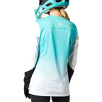 Fox Womens Flexair Ls Jersey - Teal