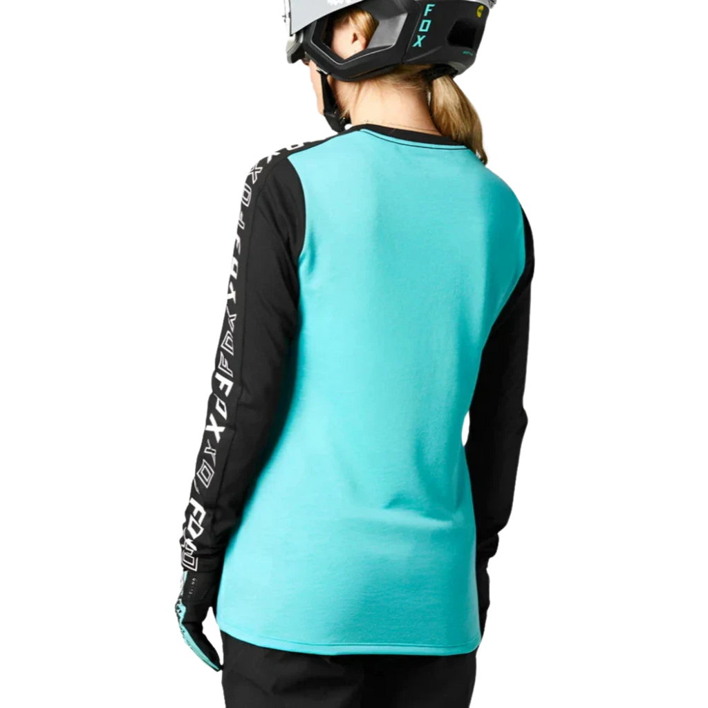 Fox Womens Ranger Dr Ls Jersey - Teal