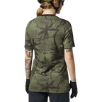 Fox Womens Ranger Dr Ss Jersey Se - Olive Green