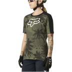 Fox Womens Ranger Dr Ss Jersey Se - Olive Green
