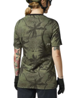 Fox Womens Ranger Dr Ss Jersey Se - Olive Green