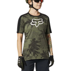 Fox Womens Ranger Dr Ss Jersey Se - Olive Green