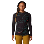 Fox 女款 Ranger Mid Ls 球衣 Lunar - 黑色