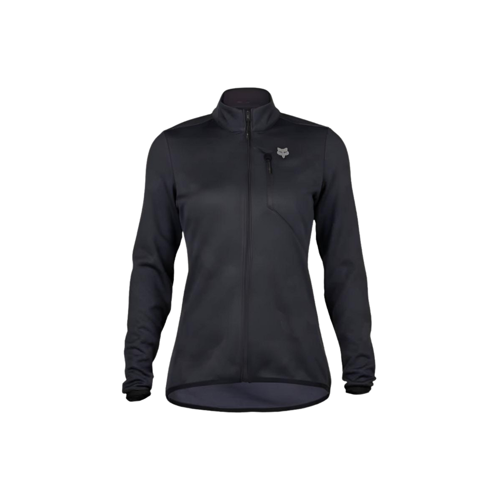 Fox 女款 Ranger Midlayer 全拉链外套 - 黑色