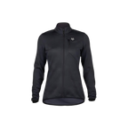 Fox 女款 Ranger Midlayer 全拉链外套 - 黑色