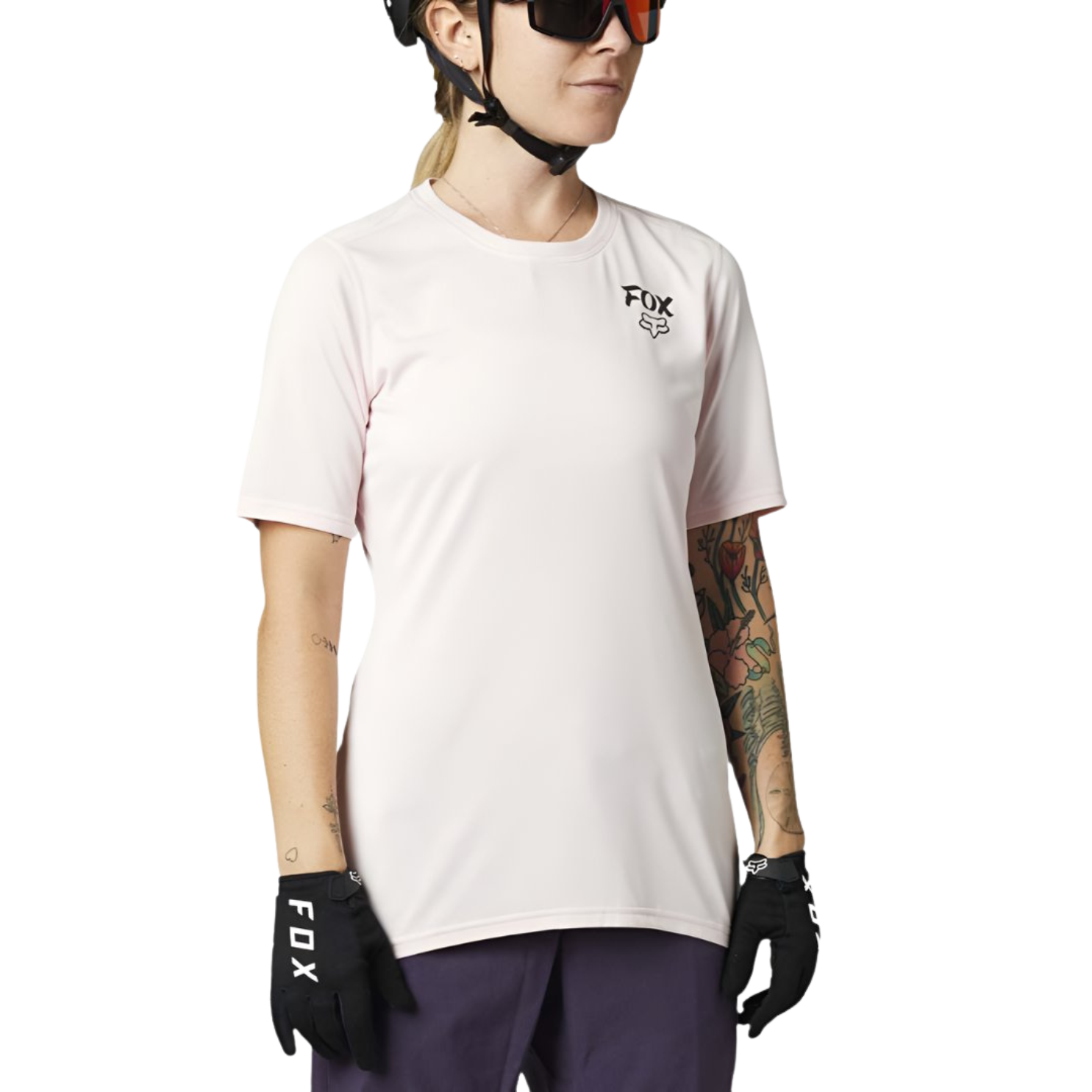 Fox Womens Ranger Ss Jersey - Pale Pink