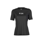 Fox 女款 Ranger Ss 字标球衣 - 黑色