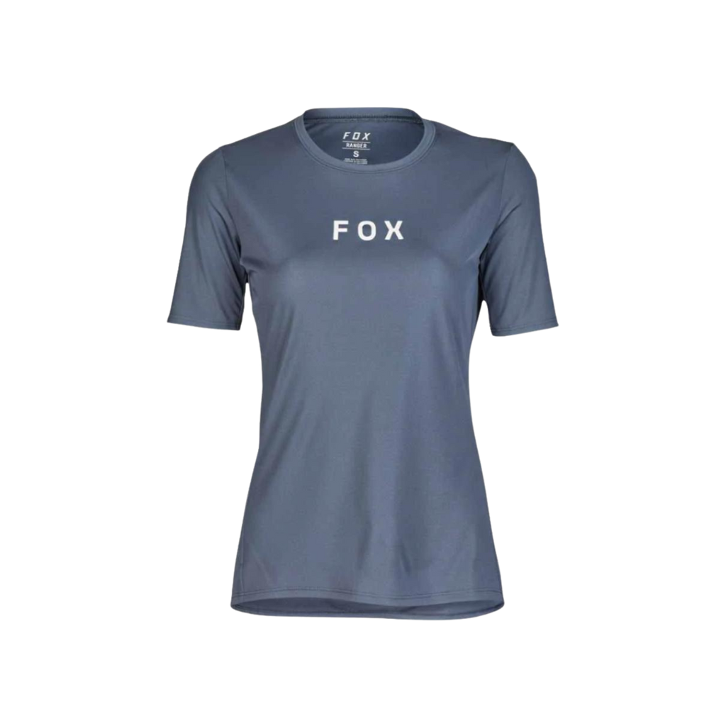 Fox 女款 Ranger Ss 球衣字标 - 石墨色