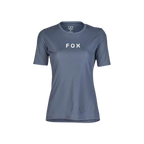 Fox 女款 Ranger Ss 球衣字标 - 石墨色