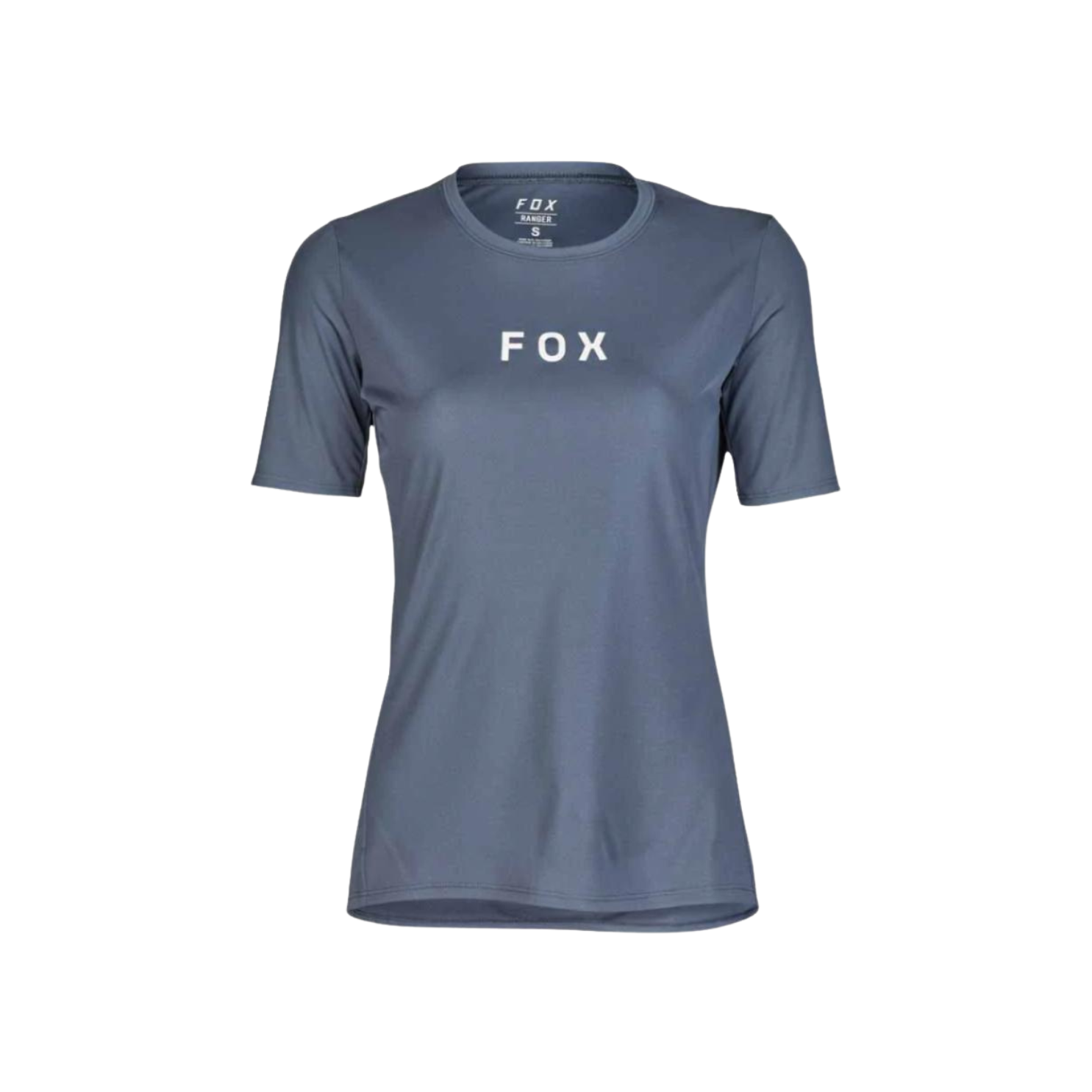 Fox 女款 Ranger Ss 球衣字标 - 石墨色