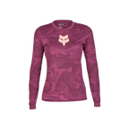 Fox Womens Ranger Tru Dri Ls Jersey - Sangria