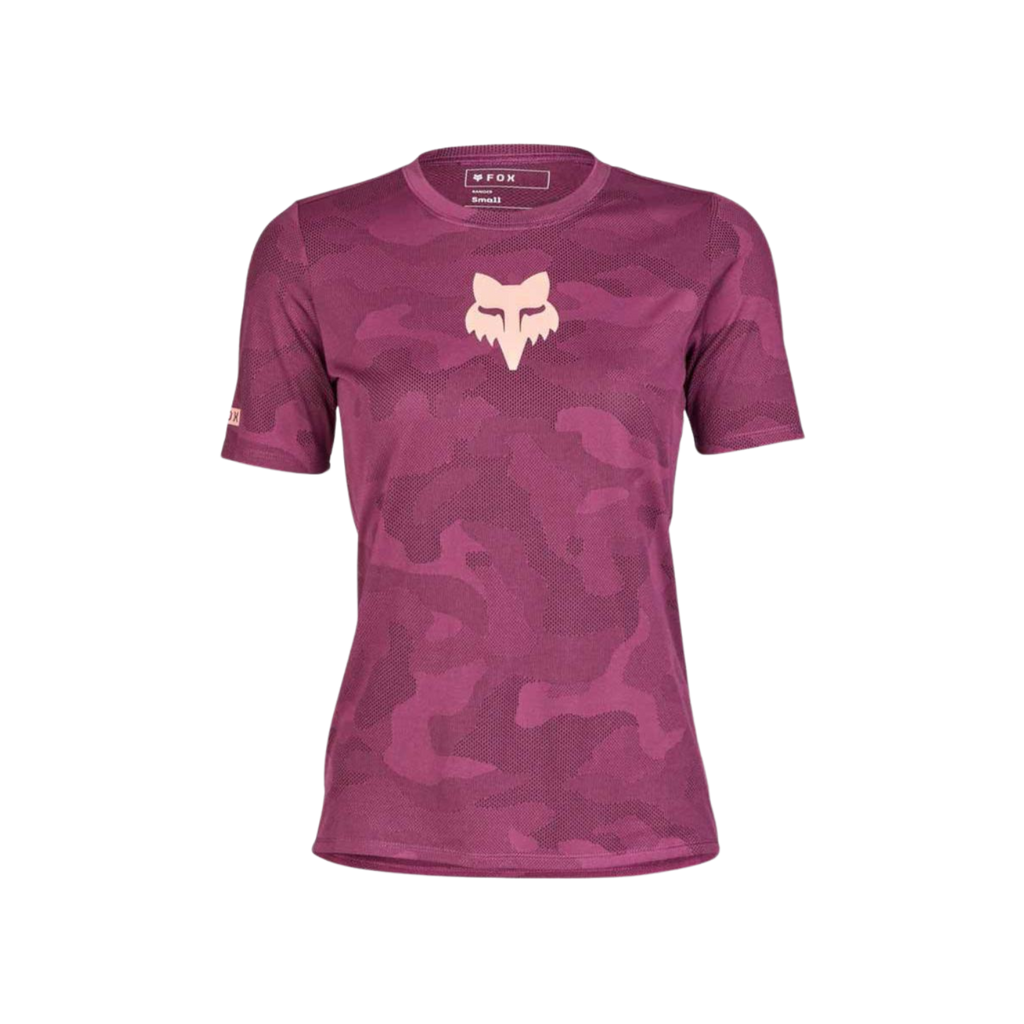 Fox Womens Ranger Tru Dri Ss Jersey - Sangria