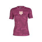 Fox Womens Ranger Tru Dri Ss Jersey - Sangria