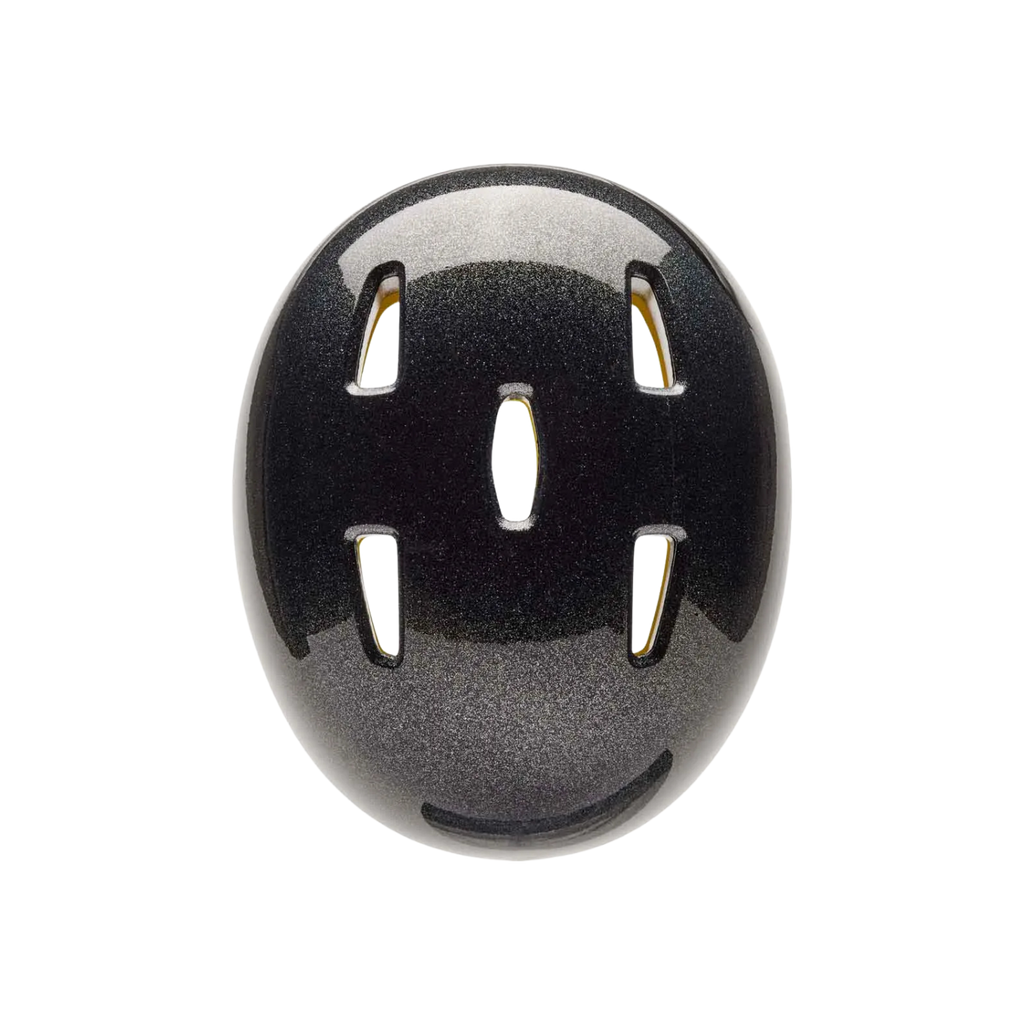 Fox Youth Flight Silver Metal Helmet