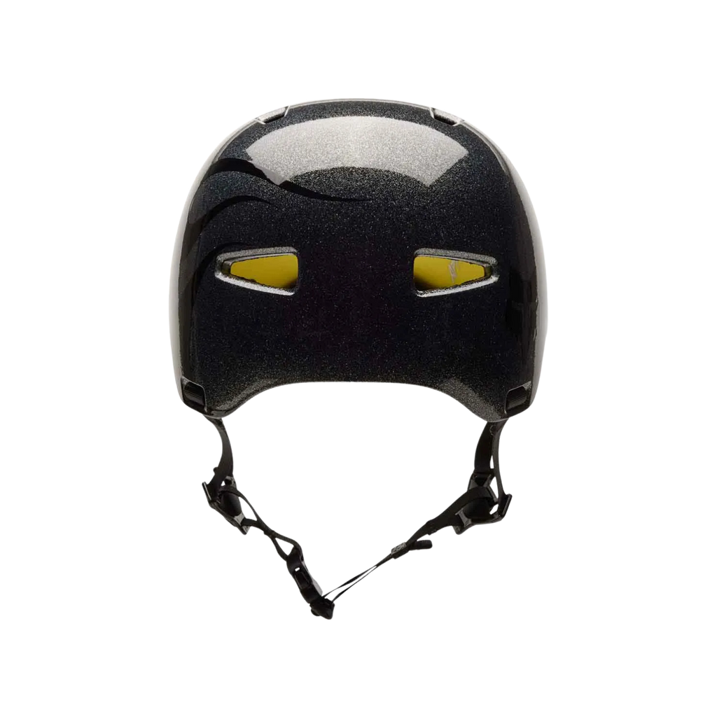 Fox Youth Flight Silver Metal Helmet