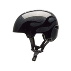 Fox Youth Flight Silver Metal Helmet