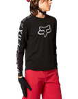Fox Youth Ranger Dr Ls Jersey - Black