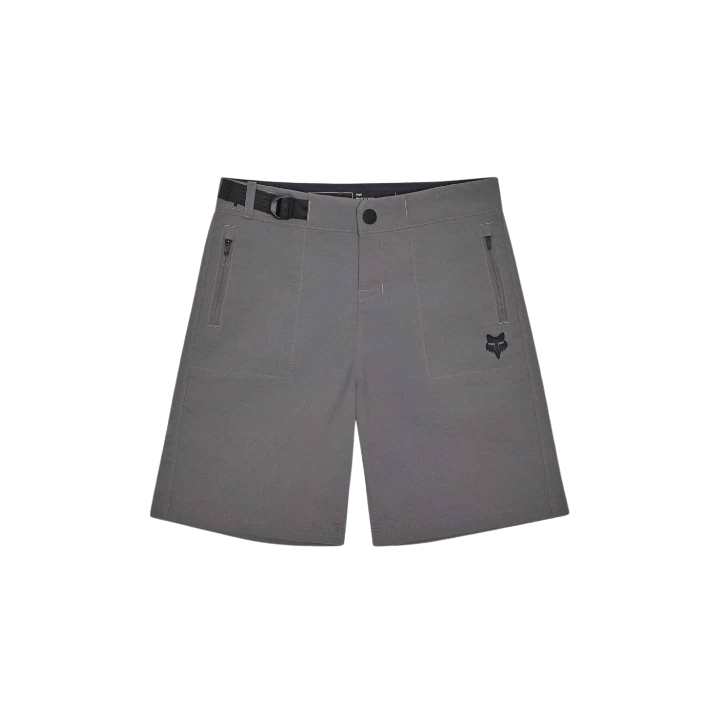 Fox Youth Ranger Pewter 短裤（带内衬）