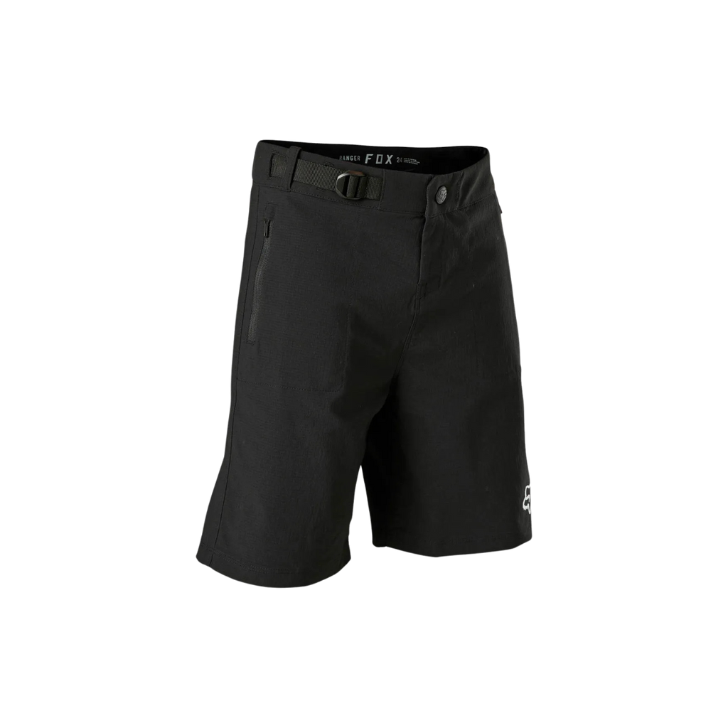 Fox Youth Ranger Short W/Liner - Black