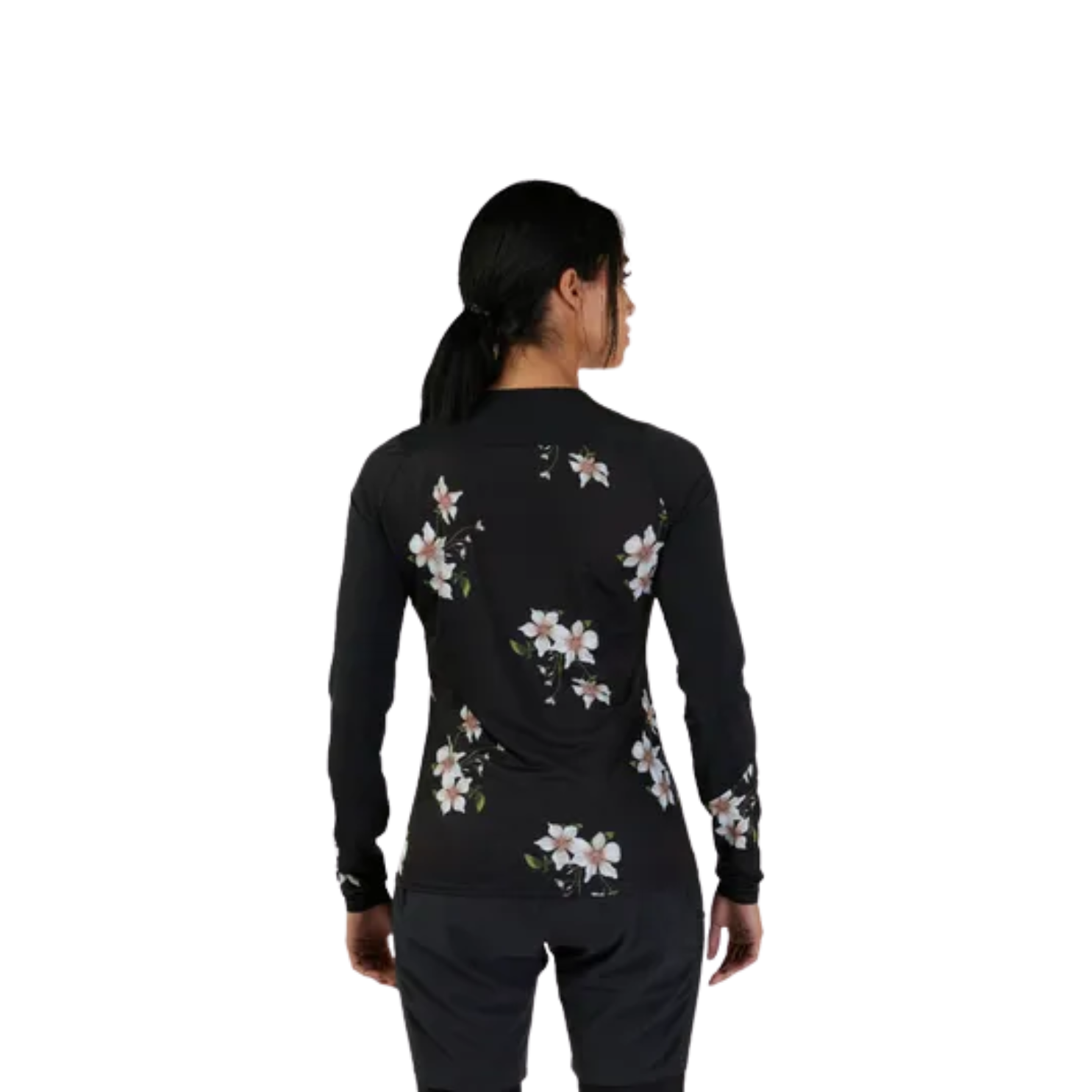 Fox Flexair Ascent Dogwood 女款长袖骑行服 黑色
