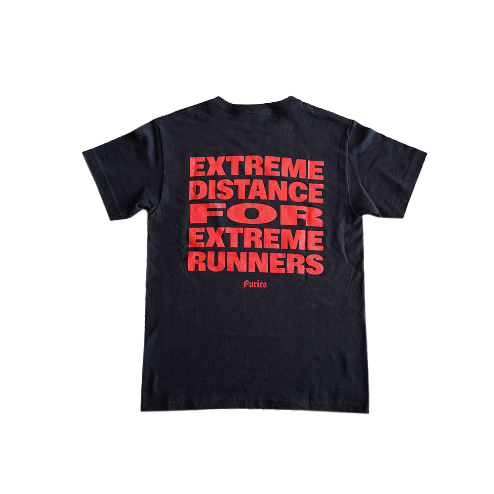 Furies Running Marathon Demon T-Shirt - Black