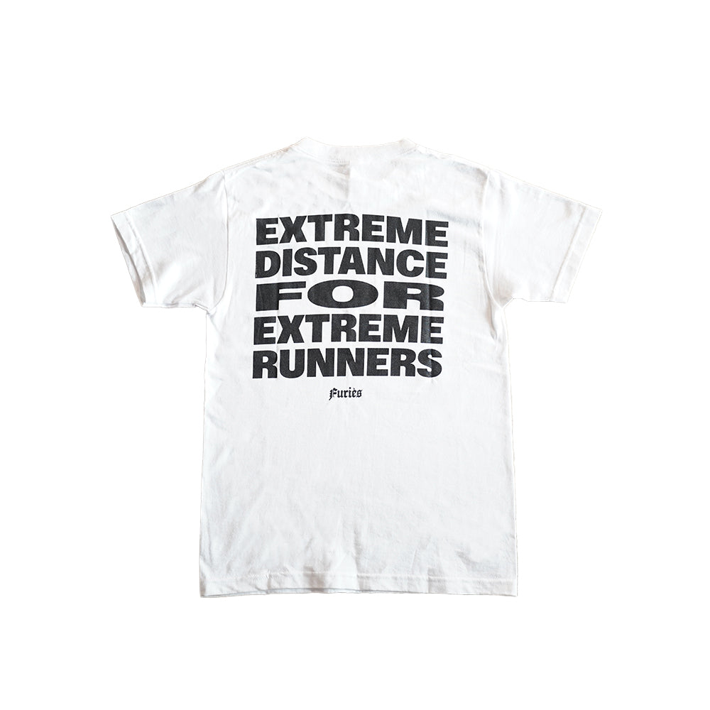 Furies Running Marathon Demon T-Shirt - White