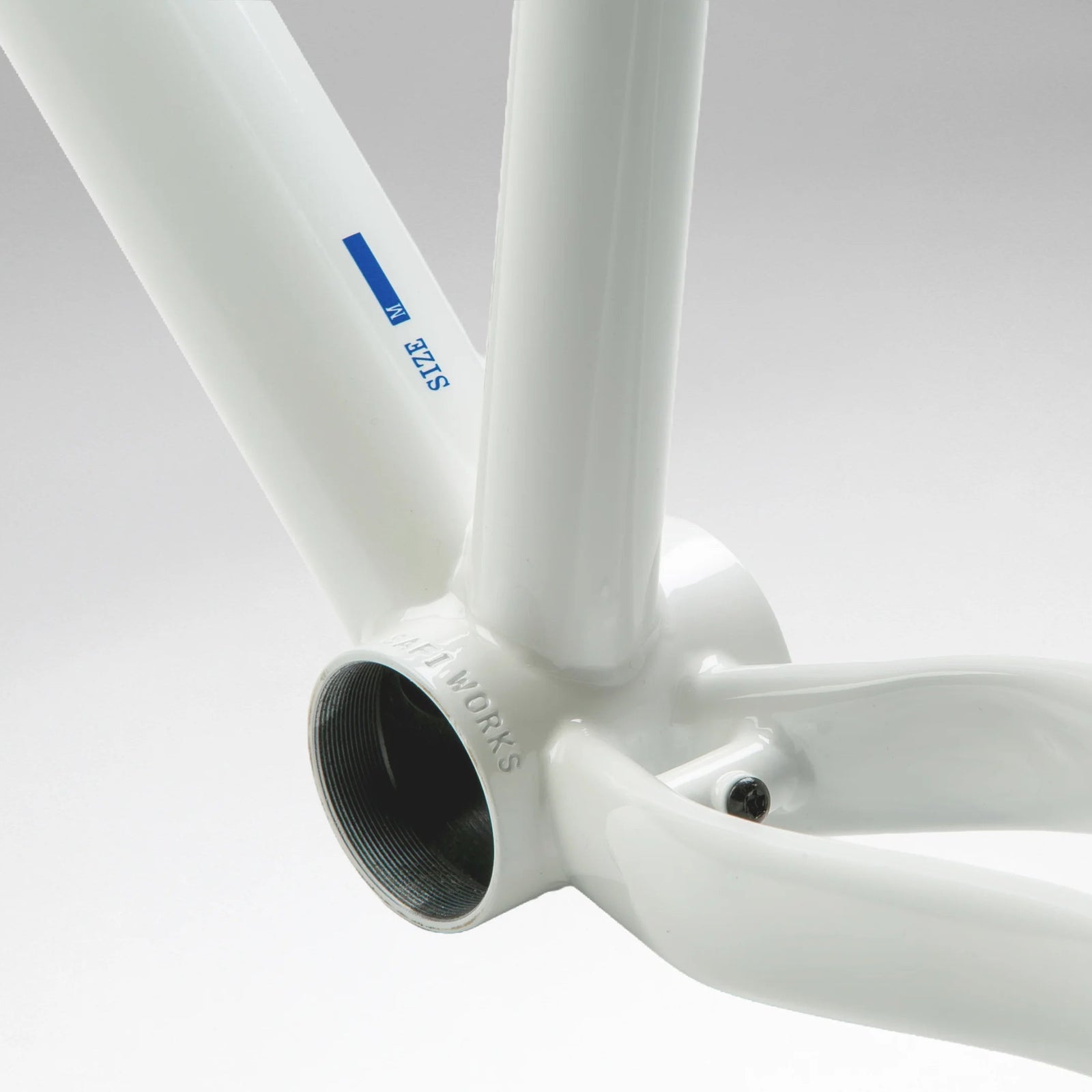 Safi Works G50.1 Gravel Frameset - Pearl White