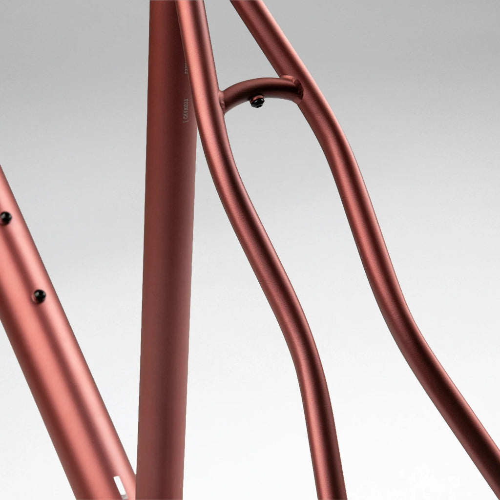Safi Works G50.1 Gravel Frameset - Red Ochre