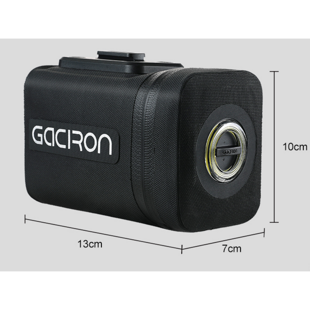 Gaciron Cat House Handlebar Bag With Smart Warning Light - 30 Lumen