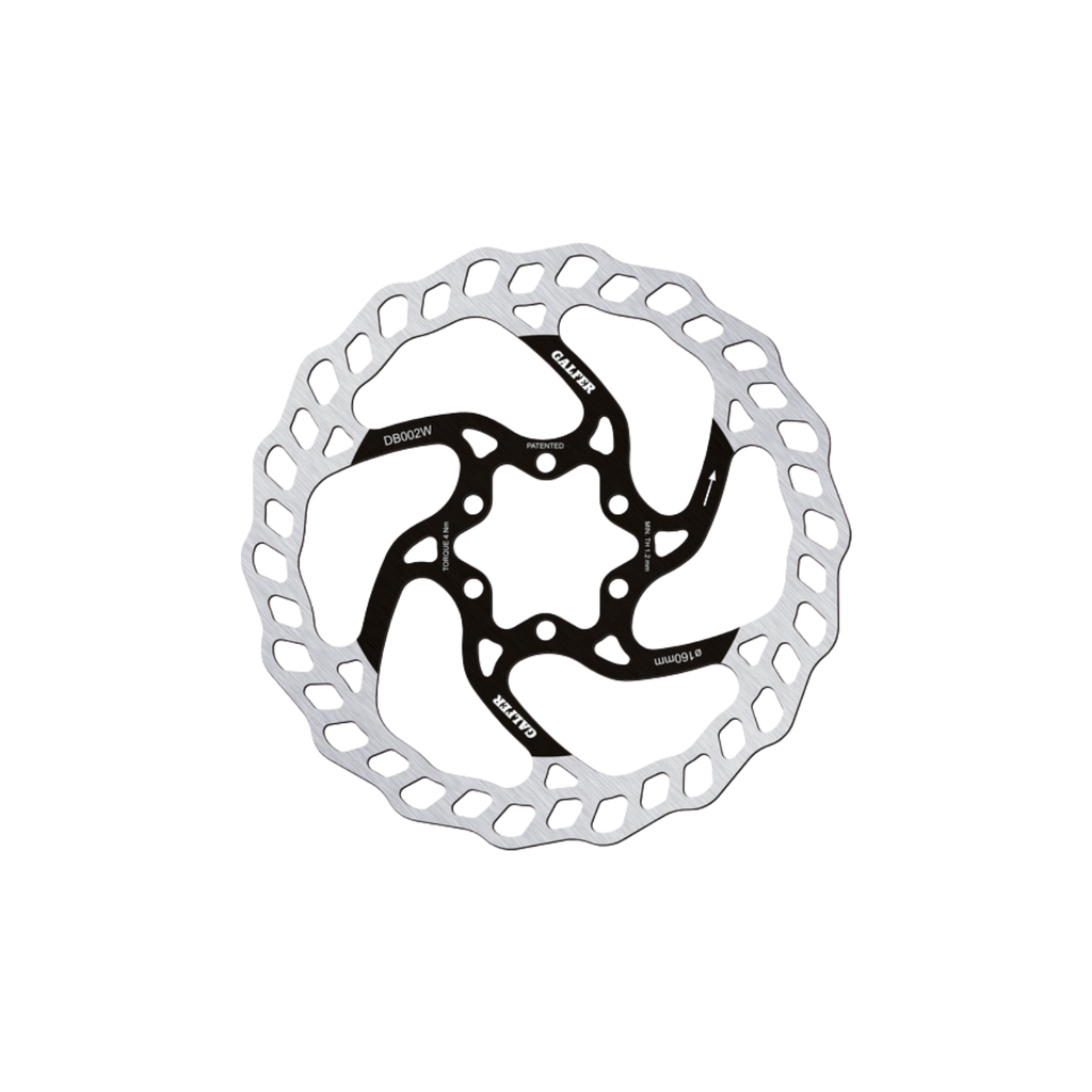 Galfer MTB Disc Wave Rotor - 6-bolt (1.8mm)