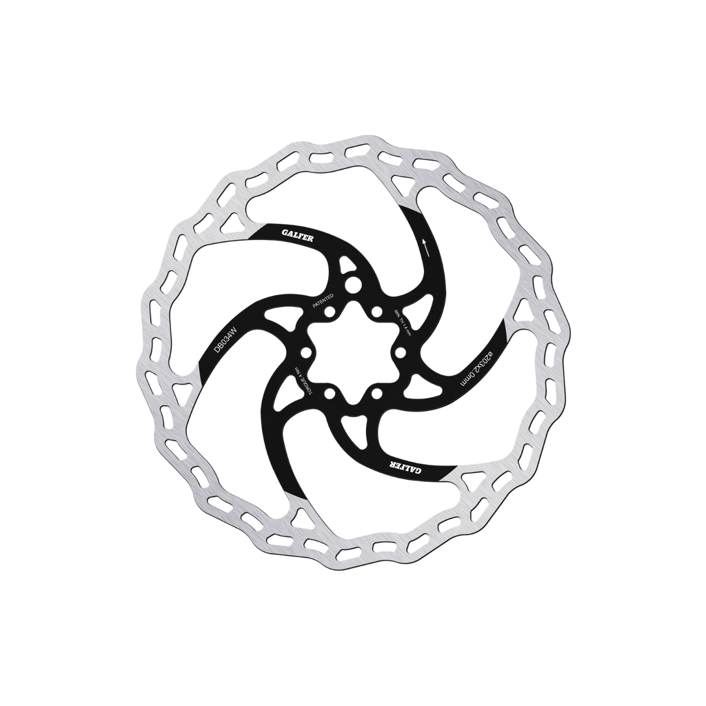 Galfer MTB Disc Wave Rotor - 6-bolt (2.0mm)