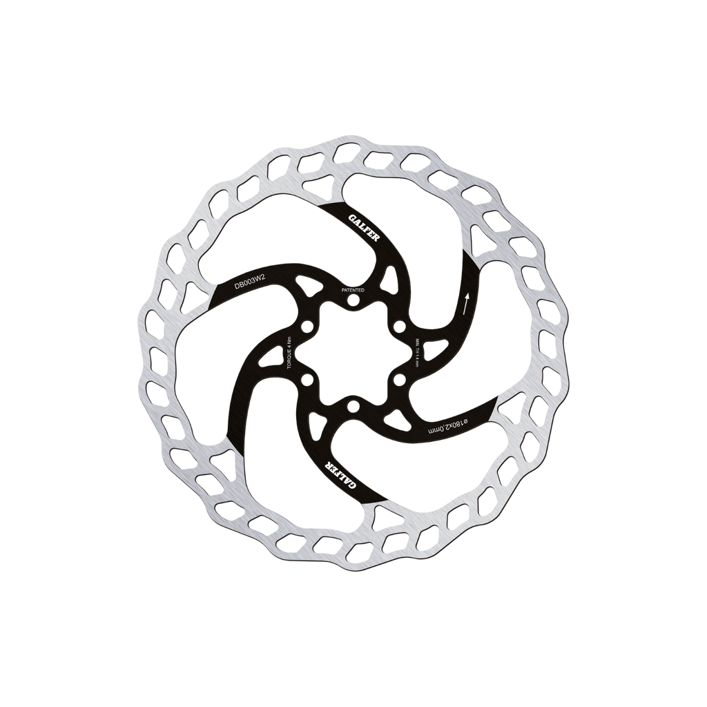 Galfer MTB Disc Wave Rotor - 6-bolt (2.0mm)