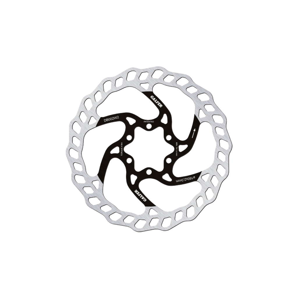 Galfer MTB Disc Wave Rotor - 6-bolt (2.0mm)