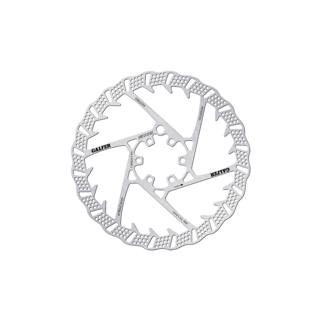 Galfer Shark MTB Disc Rotor - 6-bolt (2.0mm)