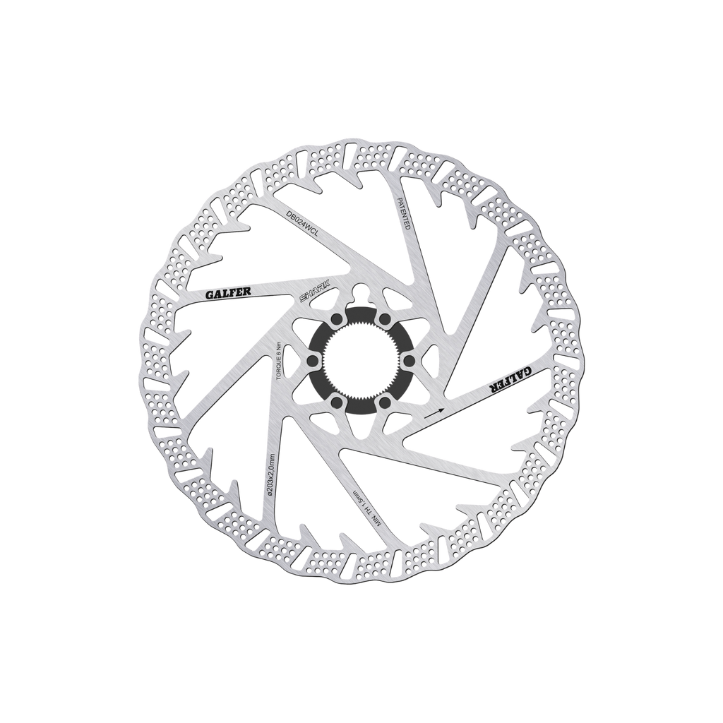 Galfer Shark MTB Disc Rotor - Centrelock (2.0mm)