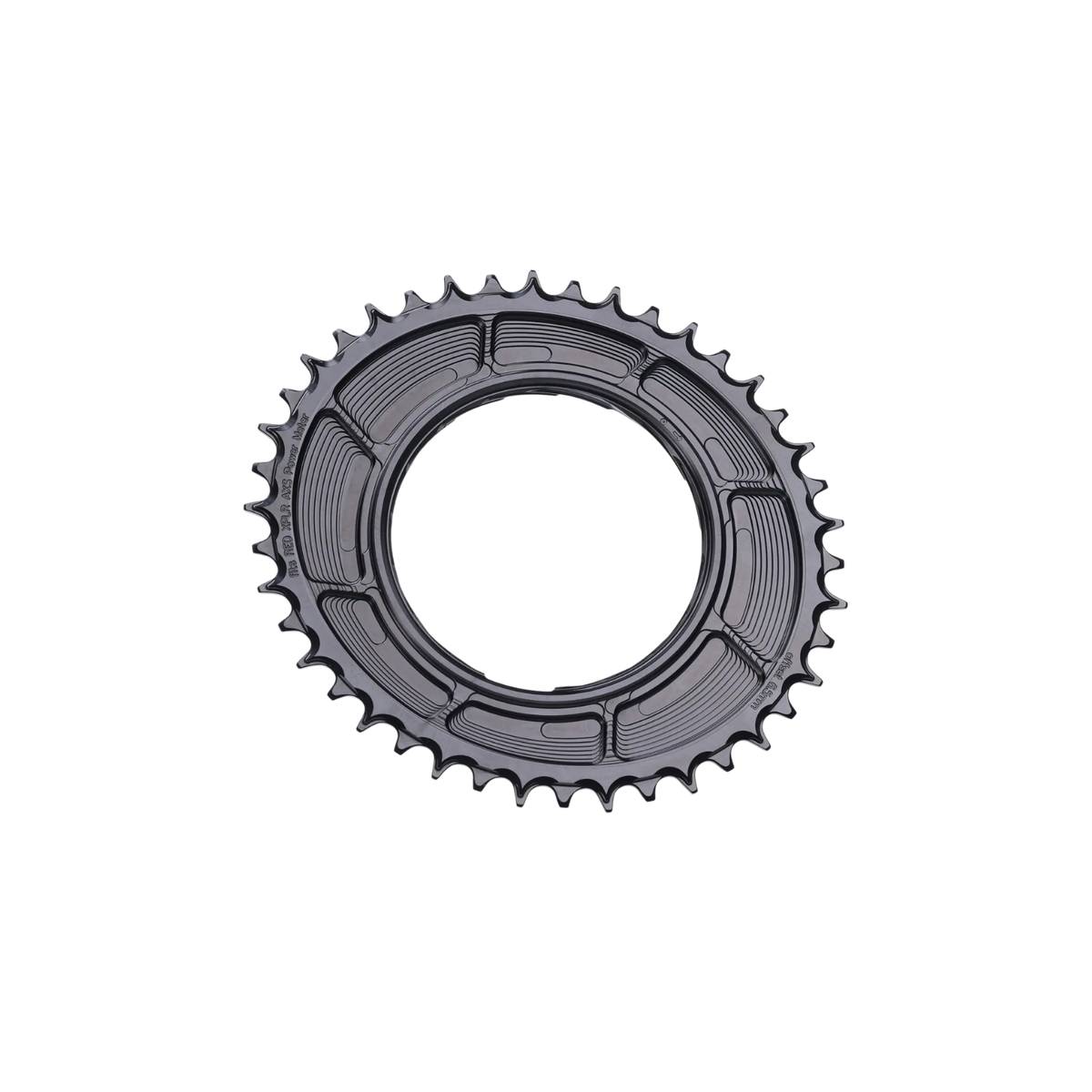 Garbaruk Road Thread-Mount Chainring for SRAM RED XPLR AXS Power Meter - Black