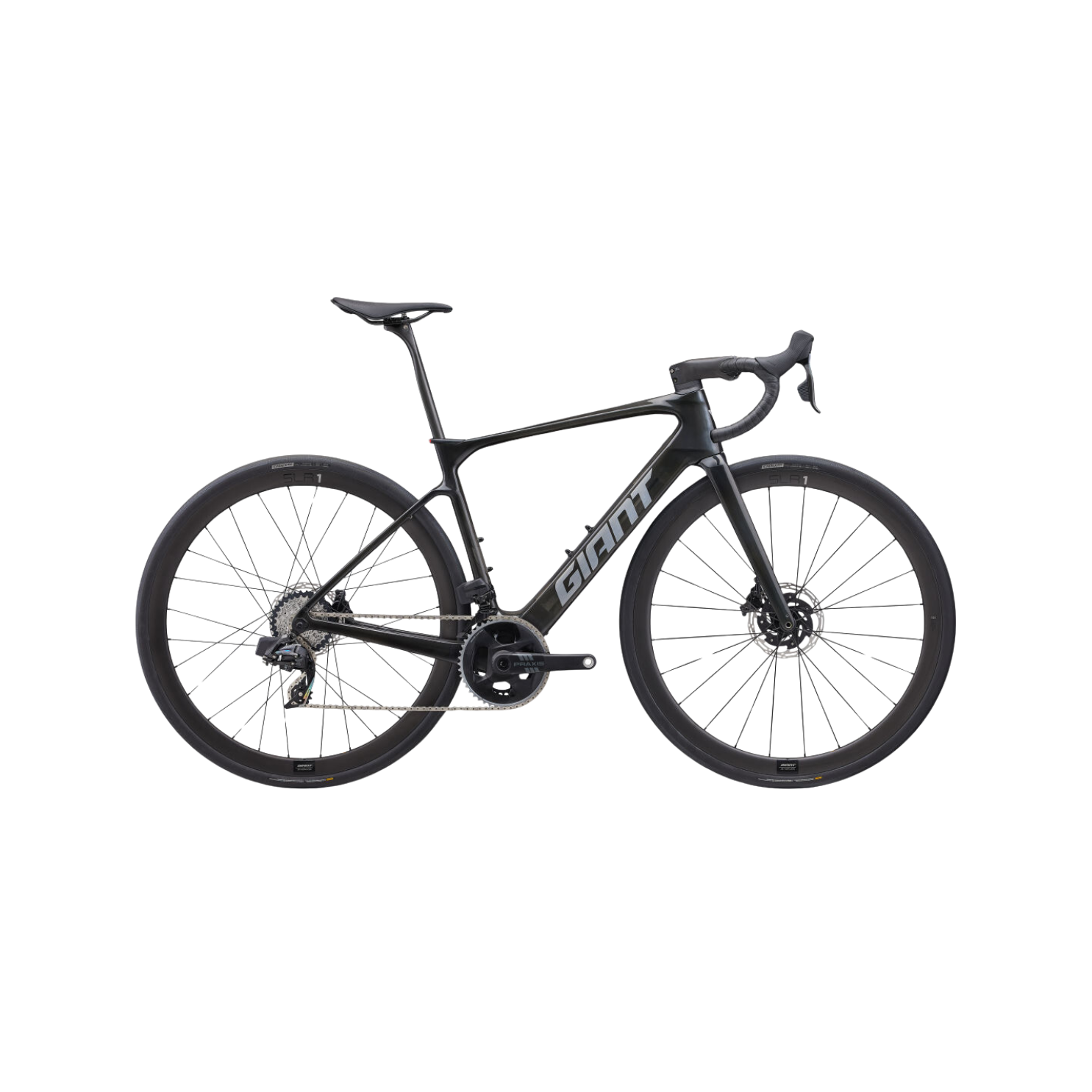 Giant Defy Advanced E+ Elite 1 电动自行车 - 原碳