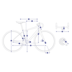 Giant Fast Road AR Advanced 1 - Cryo Silver