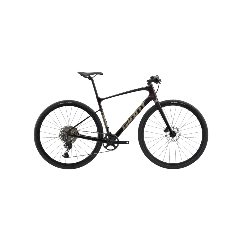 Giant FastRoad AR Advanced 2 公路自行车 - 虎红色