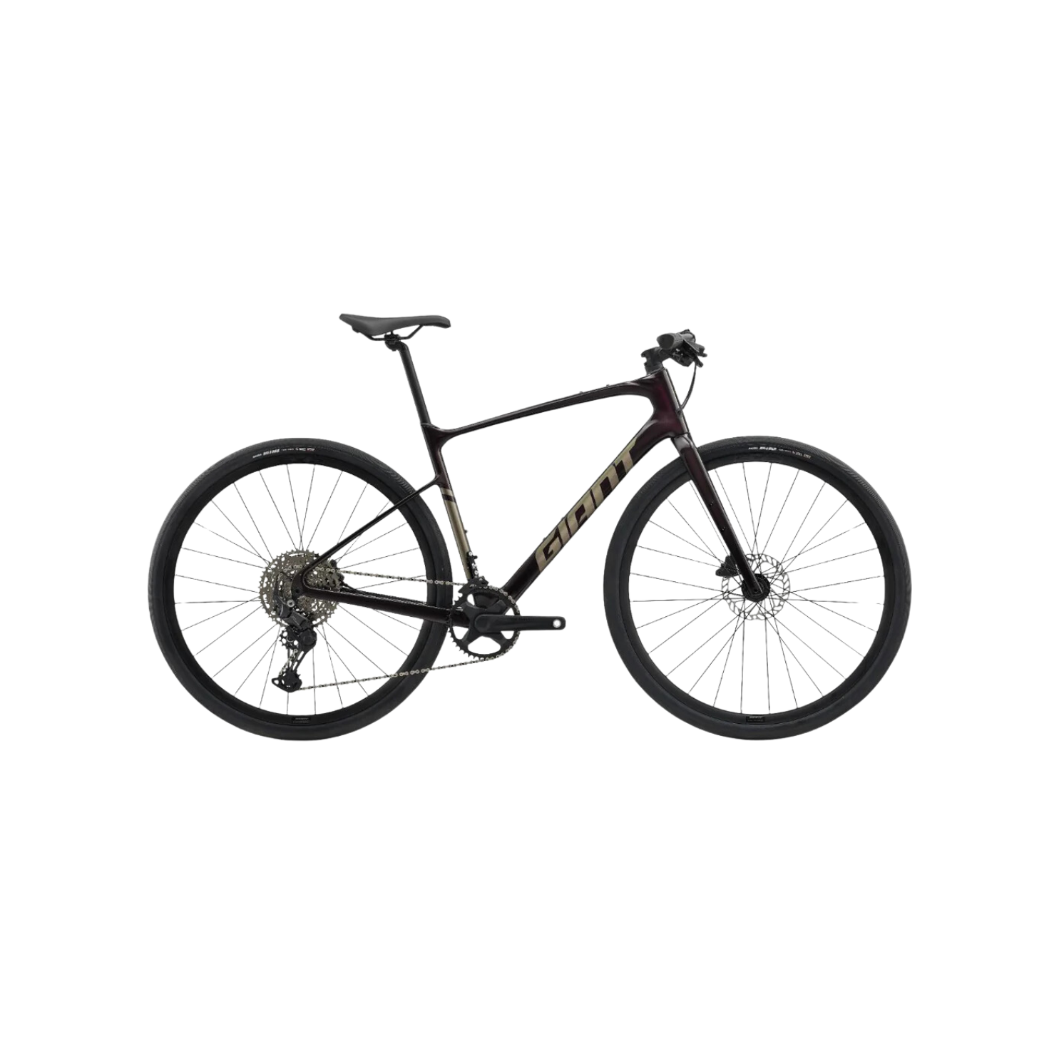 Giant FastRoad AR Advanced 2 公路自行车 - 虎红色