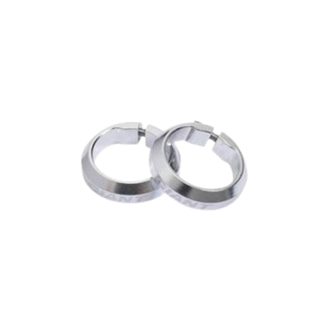 Giant Grip Lock Ring Set - Silver