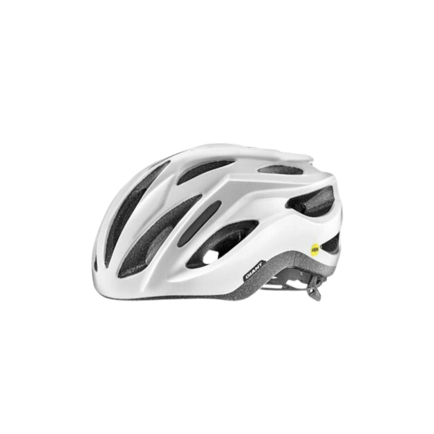 Giant Rev Comp Mips 头盔 - 亮光金属白
