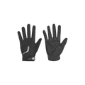 Giant Rival Long Finger Glove - Black
